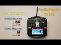 RadioMaster TX16S with HALL Sensor Gimbals - Binding to DSMX and DSM2 Receivers