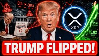 URGENT! TRUMP JUST FLIPPED! XRP IMMINENT EXPLOSIVE MOVE INCOMING!?