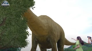 Giant T-rex Attack Scene Ever!| T-rex Chase 2023 | Jurassic Park Fan-Made Film | Dinosaur | Ms.Sandy by Ms Sandy 582,062 views 9 months ago 25 minutes