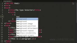 CSS element selectors