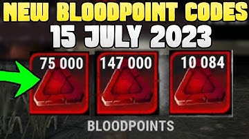NEW DBD CODES (15 July 2023) Dead by Daylight Codes Free Bloodpoints, DBD CODE, Promo Redeem Codes