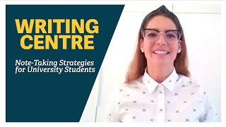 Note-Taking Strategies for University Students