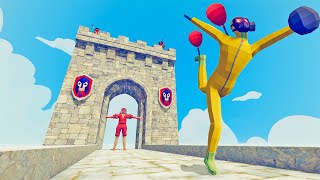 CASTLE DEFENSE" AIR ATTACK | TABS - Totally Accurate Battle Simulator