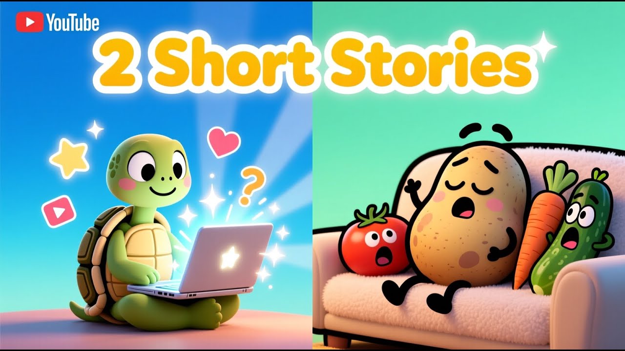 Aalo Miyan | Turtle & Jadui Laptop | Compilation of 2 Stories For Kids | Moral Story In Hindi & Urdu