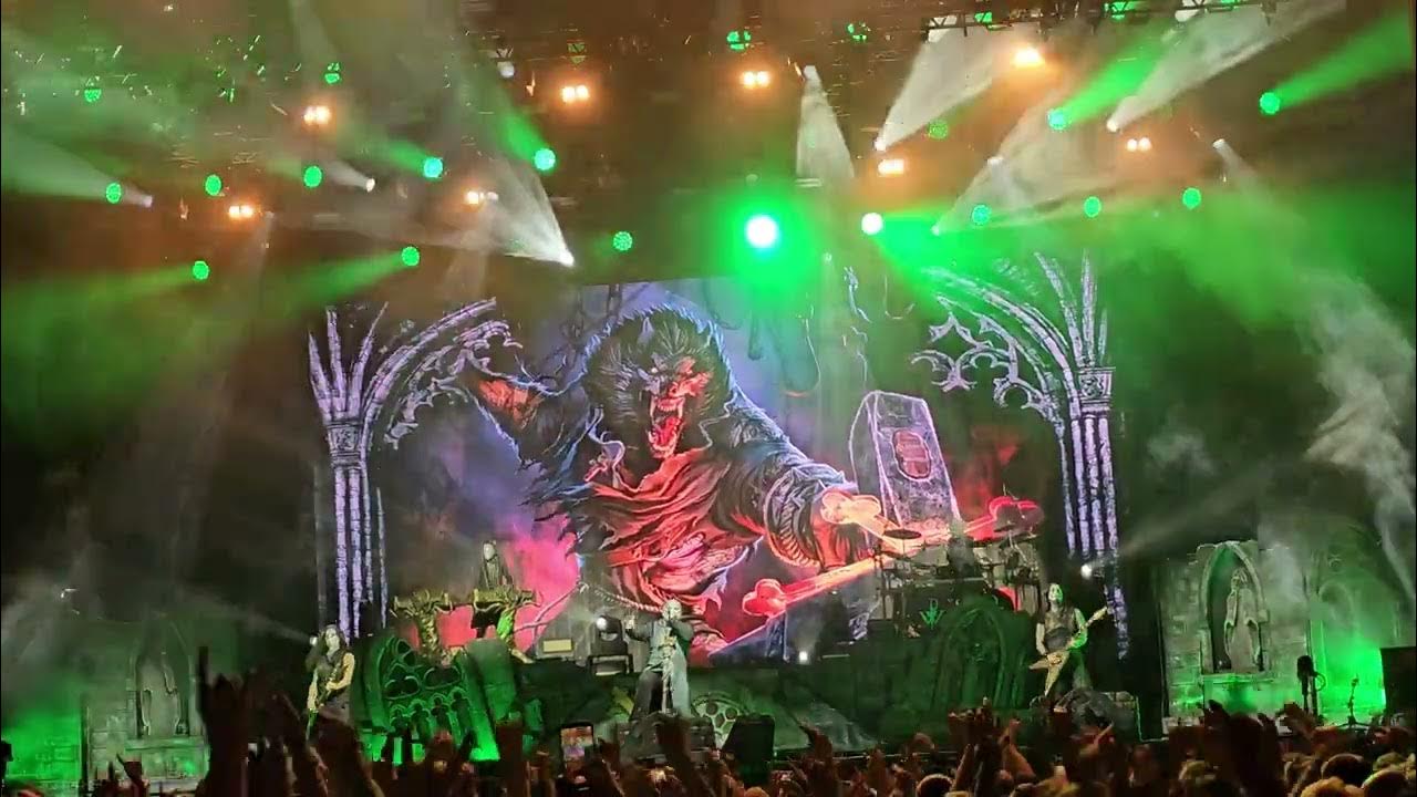 Powerwolf Incense and iron live at The rock circus 2023 YouTube