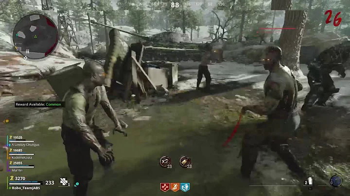 Zombie train turns to all throwers