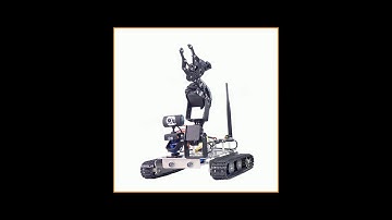 Xiao R GFS DIY Wifi Robot Arm Car Metal Chassis Arduino2560 RaspberryPi 3 Board