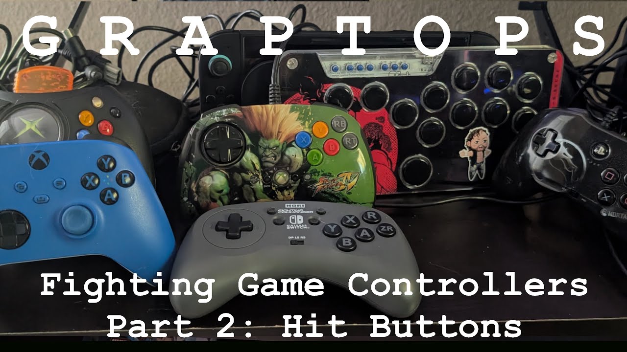 Fighting Game Controllers Part 2: Hit Buttons - YouTube
