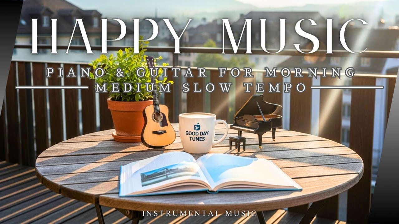 【Piano & Guitar】Light & Refreshing Instrumental Background Music for Work, Study, and Chill Time