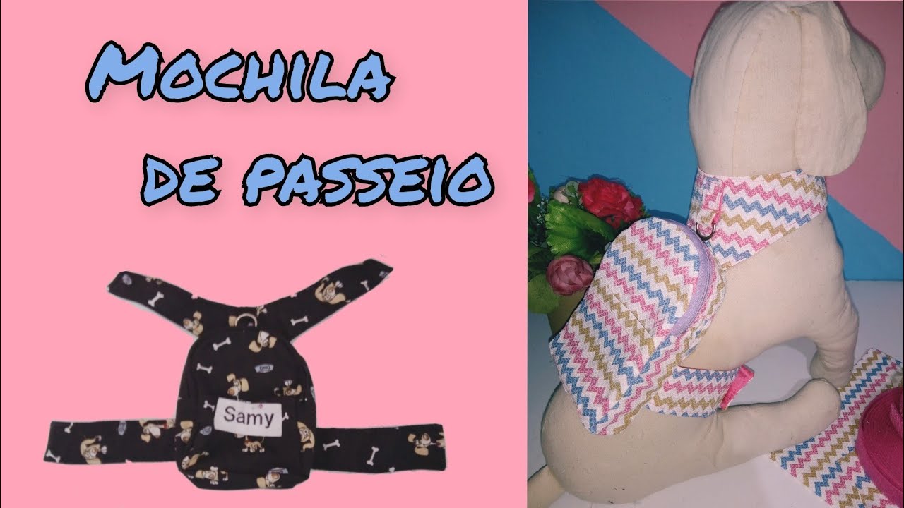 Mochila de passeio, como.costurar