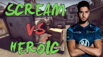 CSGO: POV nV ScreaM vs Heroic (24/9) inferno @ DH Masters Malmö 2017 Qualifier