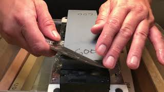 Knife Sharpening - Spyderco Endura 4 Wharncliffe - Pride Abrasives