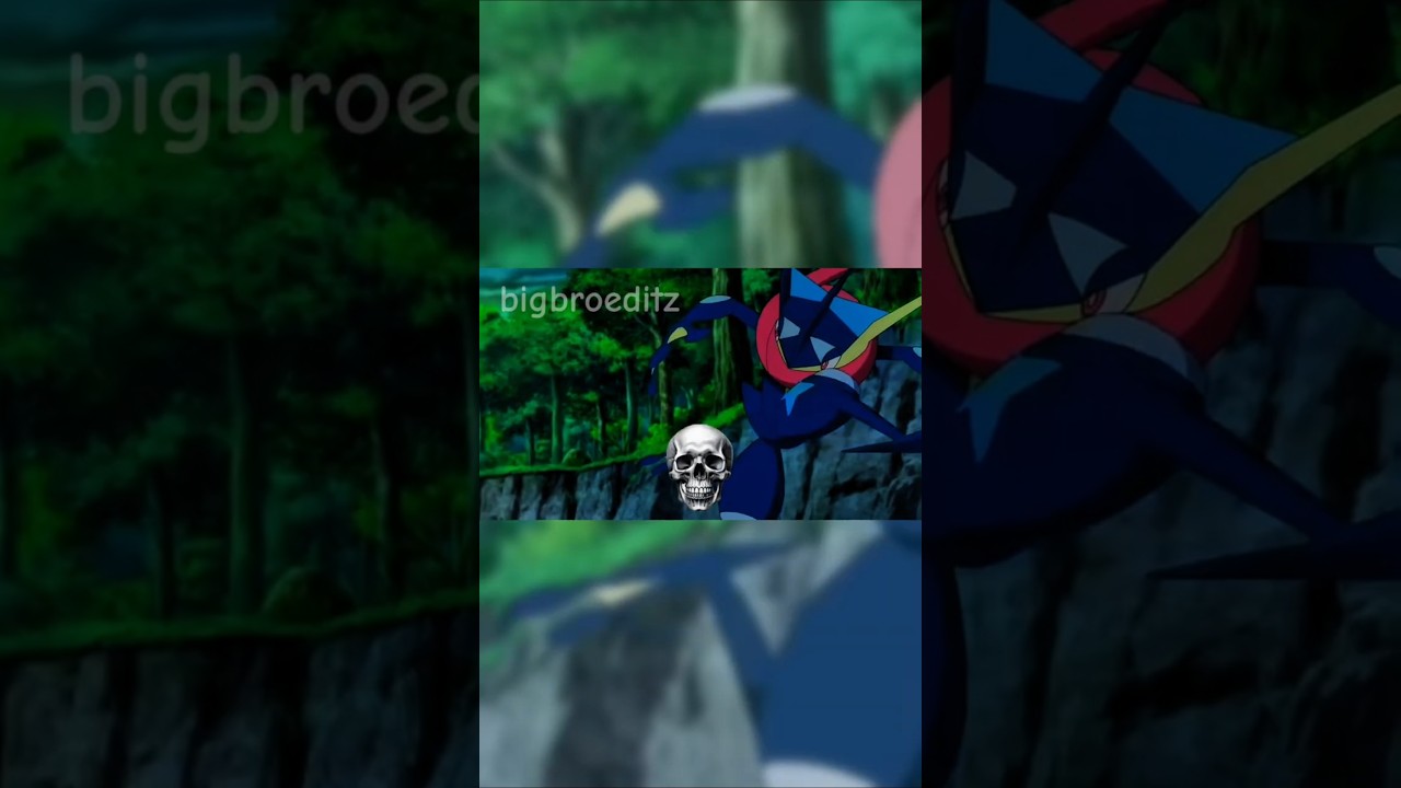 Greninja gets Ash's returned bond.💀☠️⚔️