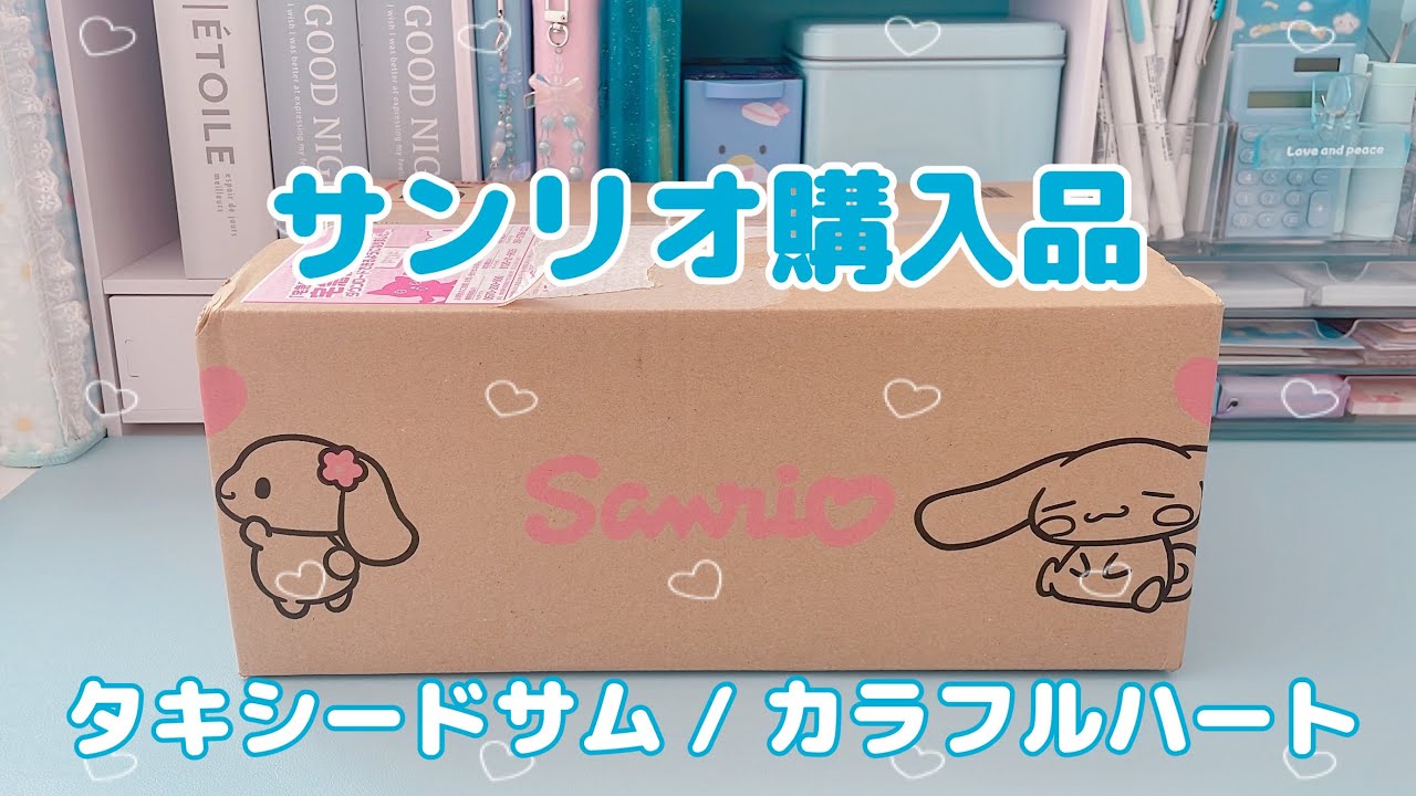 1万円越え💦サンリオ購入品🎀タキシードサム/カラフルハート/DOLLY MIX