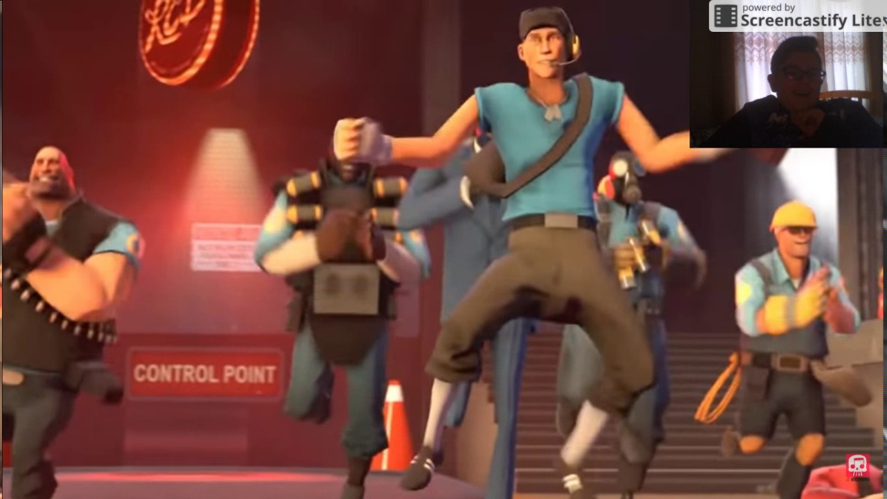 TRACER VS SCOUT Rap Battle JT MACHINIMA REACTION