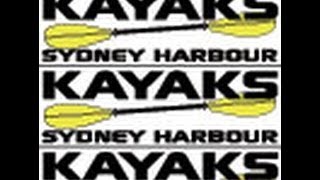 Sydney Weekender episode on Sydney Harbour Kayak's Learn to kayak program