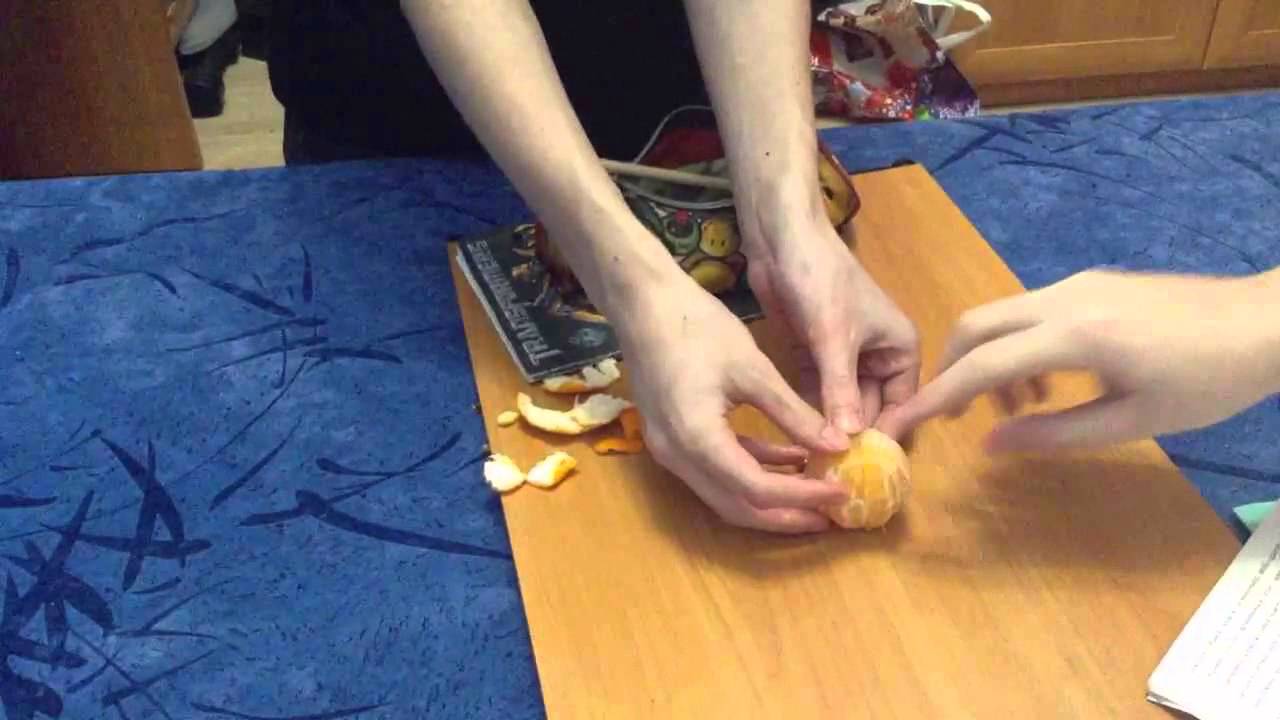 Как собрать мандарин за 2 минуты!