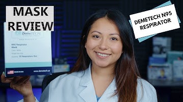 DemeTech N95 Respirator - Amazon Mask Review Using NIOSH N95 Testing Standard