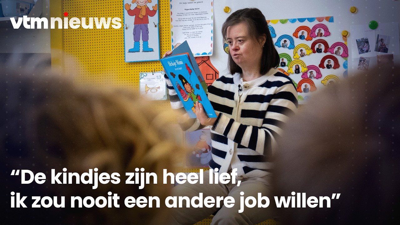 Juf Anouk heeft syndroom van Down, maar staat al 25 jaar voor de klas