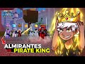 Enfrentei todos os almirantes do blox fruits  sharkizim vs marinha