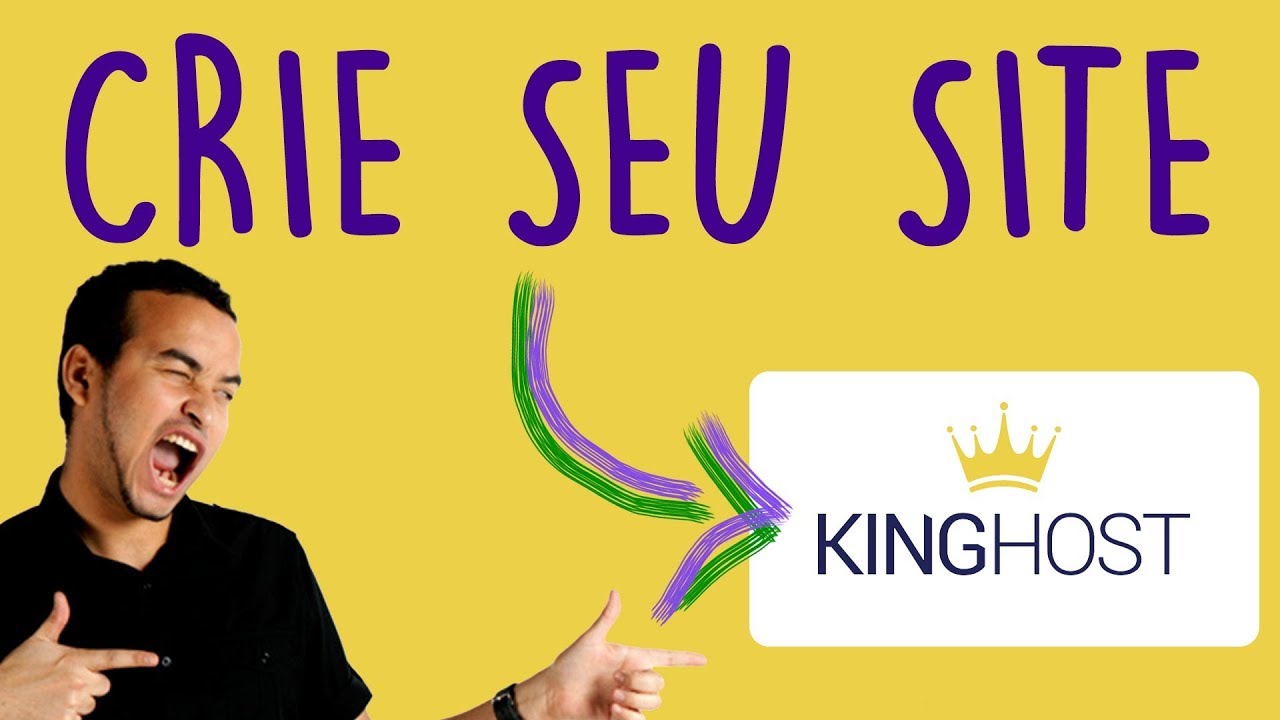 Como criar um site com a KINGHOST