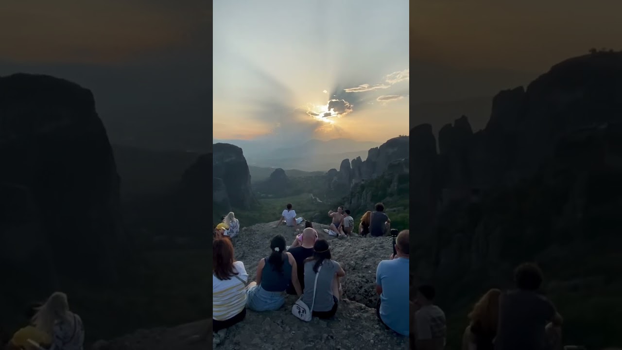 🌄 METEORA 🇬🇷 o LAMEJOR PUESTA DE SOL 🌅 