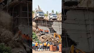 Disaster At Construction Zone Truck Smashes Through Floors