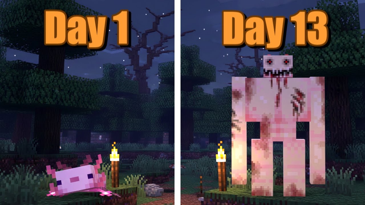 My Axolotl Mutated Into Something Creepy! Minecraft Creepypasta