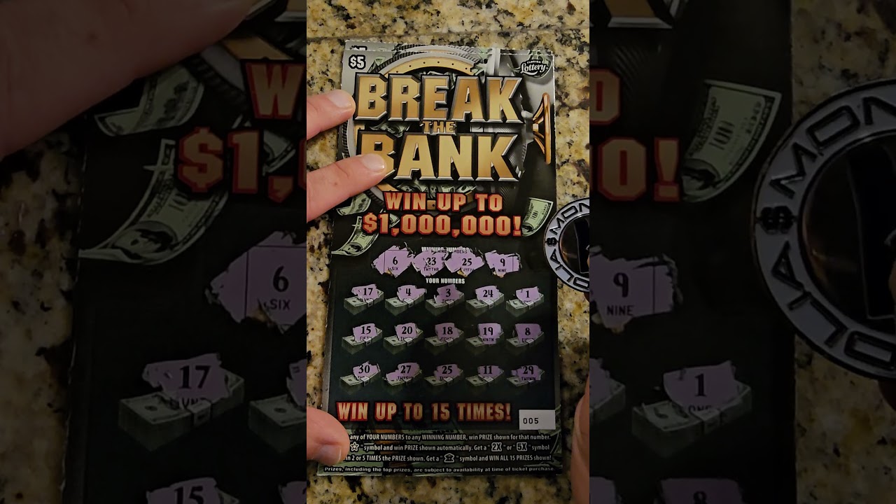 Лотереи с мгновенным выигрышем в воскресенье вечером 