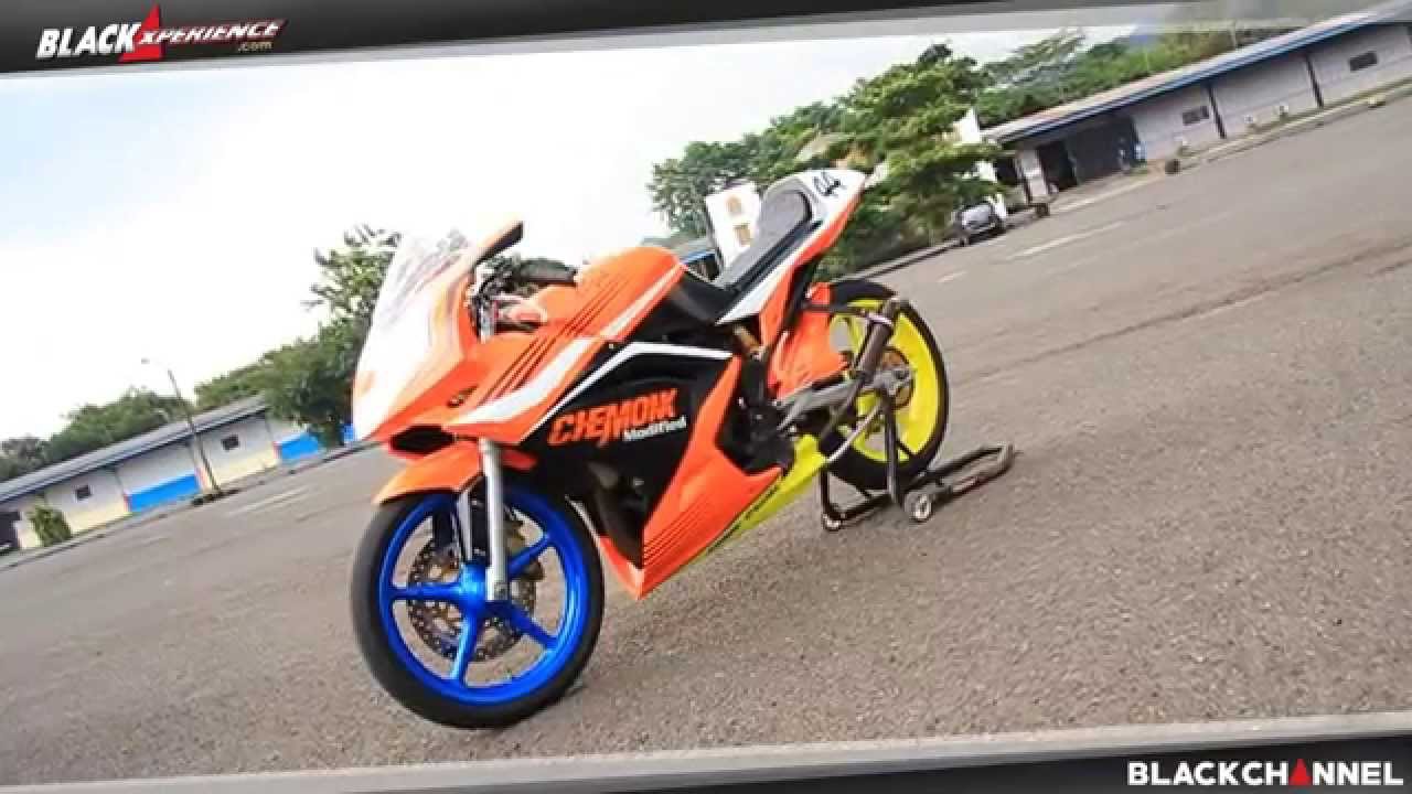 Chemonk Modified Selesaikan Modifikasi Kawasaki Ninja RR150 Racing Blackxperiencecom