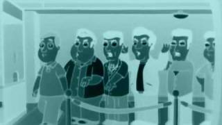 Family Guy~Cutting in line in front of Italians-In X-RAY!!
