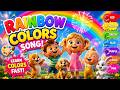 Nursery Rhyme - Rainbow Colors Song | Learning Colors For Kids | Dwij Kids World #nurseryrhymes