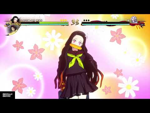 鬼滅の刃 ヒノカミ血風譚   竈門炭治郎（キメツ学園） 竈門禰豆子（キメツ学園） VS  累  対戦  （三本目）　【Demon Slayer】 【The Hinokami Chronicles】