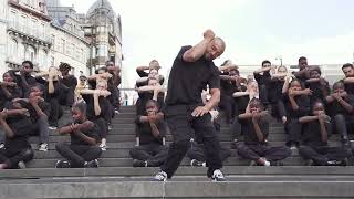 Choreographie by Sadeck Waff in Brussels for the opening of In the Streets