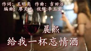 《给我一杯忘情酒》 演唱：晨熙