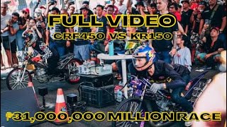 FULL VIDEO 31 MILLION RACE | KR150 V.S CRF450 | Axl Teves V.S Ronz Yuzon | LUZON V.S VISAYAS | NGO