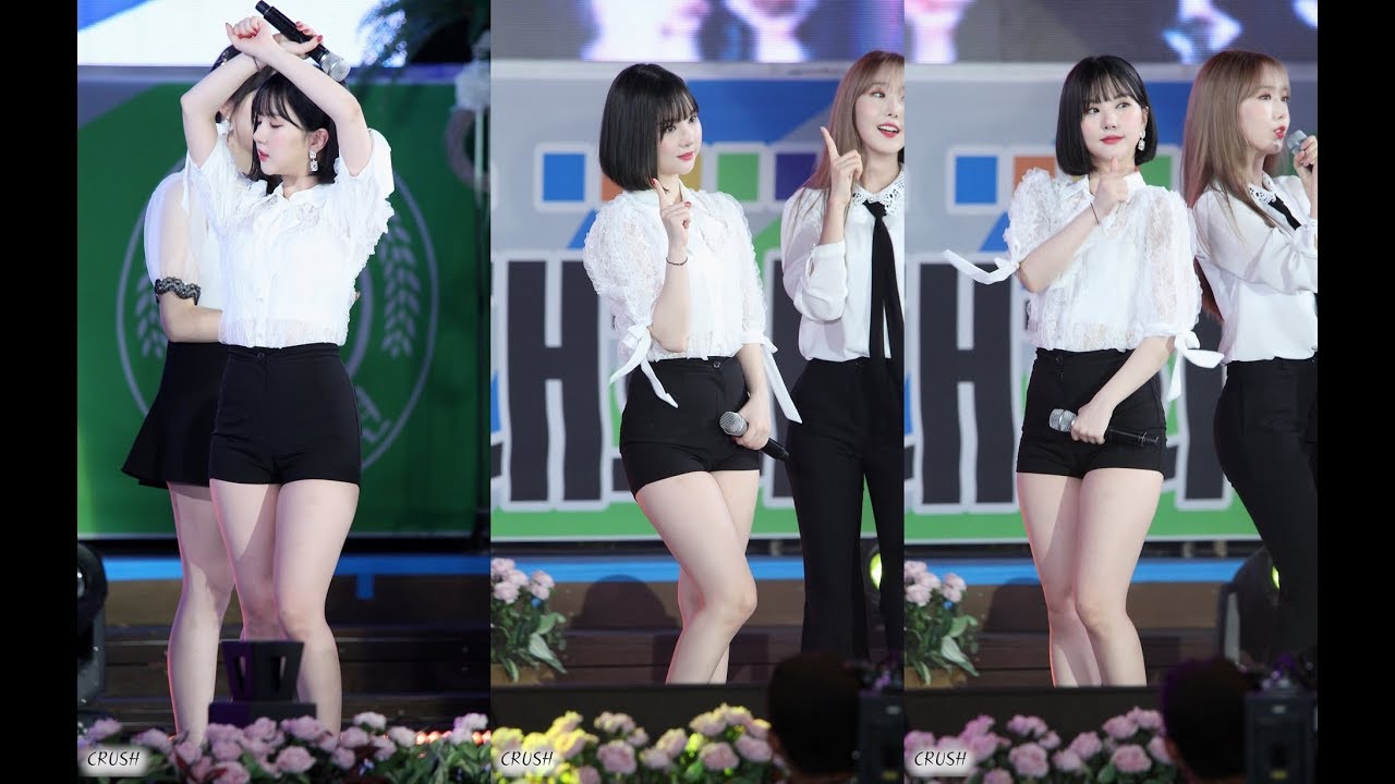 4k 180828 여자친구(Gfriend) 은하 오늘부터 우리는 한국농업경영인전국대회 충주 세계무술공원