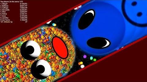 Wormate.io Best Trolling Pro Never Mess With Tiny Snake Epic Wormateio Funny / Best Moments ! 2K #8