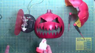 2020 Halloween Decorations - Pumpkin Lights review and disassembly