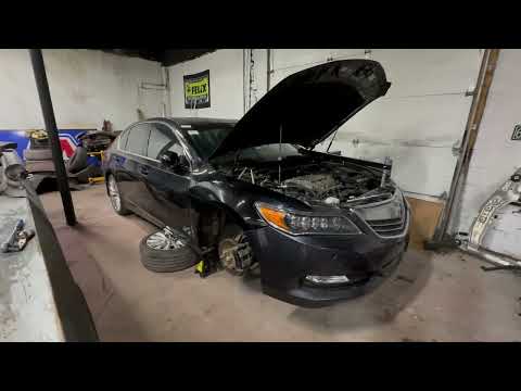 2014 Acura RLX Project - Minor Work - Exhaust Removal