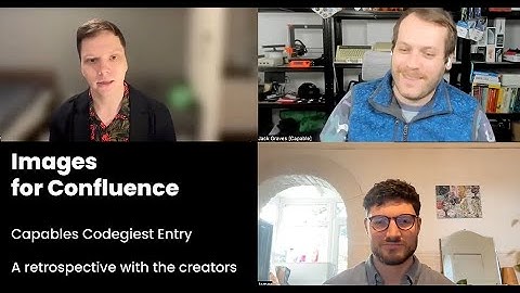 Images for Confluence | Retrospective | Codegeist 2024