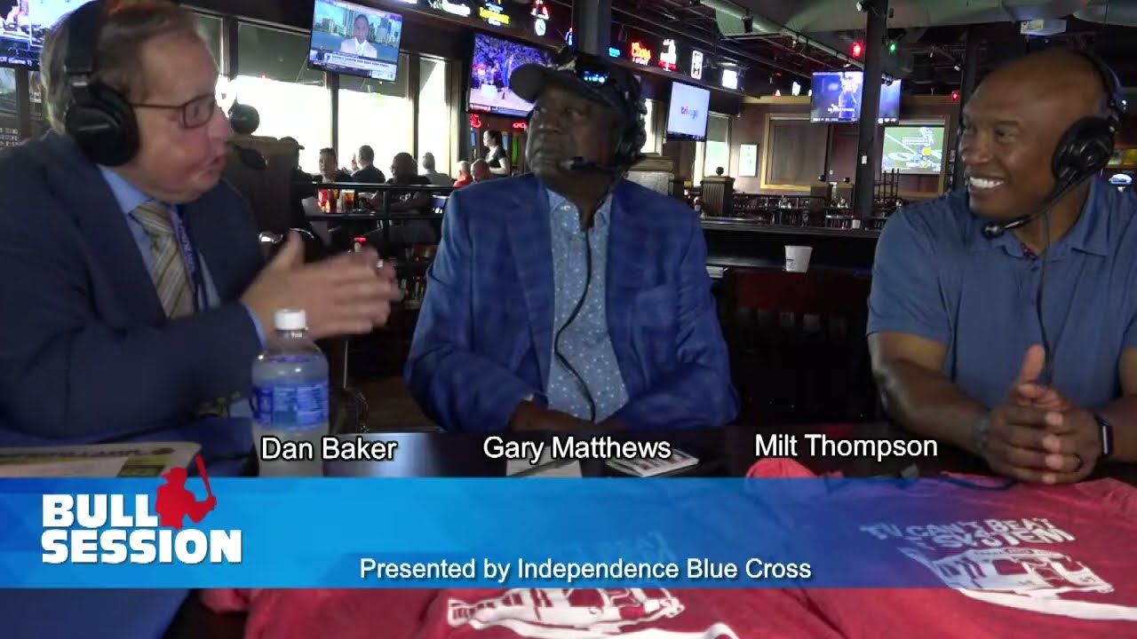 Former Phillies Gary "Sarge" Matthews & Milt Thompson Join Dan Baker | Bull Session