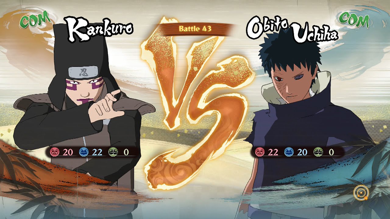 Naruto Shippuden: Ultimate Ninja Storm 4, Tobi/Kankuro/Yagura VS