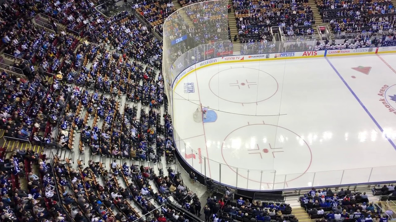 Scotiabank Arena with: Toronto Maple Leafs 