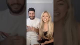 Paige Turley and Finn tapp music challenge on TikTok