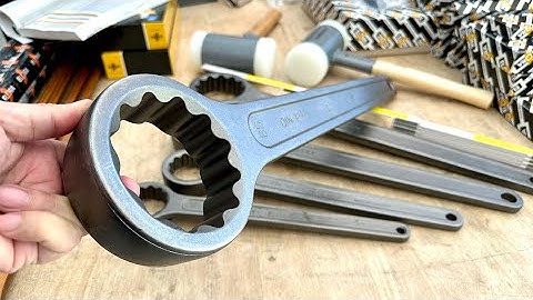 Cờ lê 1 đầu vòng ELORA 88 đáp ứng tiêu chuẩn DIN 3111 - Made in Germany