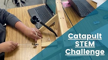 Catapult project STEM Challenge: Create a catapult and test for accuracy and destruction