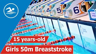 Girls 50m Breaststroke / Battle of Sprinters 2021 – Swimming Competition for Children