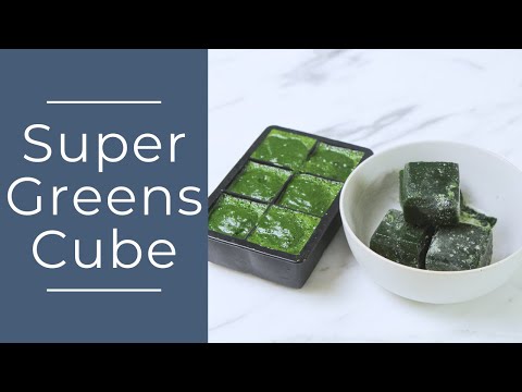 How to Make Super Greens Cube | Better Than Athletic Greens AG1