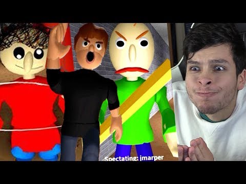 ESCAPANDO DE LA ESCUELA CON AcademyCRIPTORES !! MULTIPLAYER - Baldi's Basics In Education